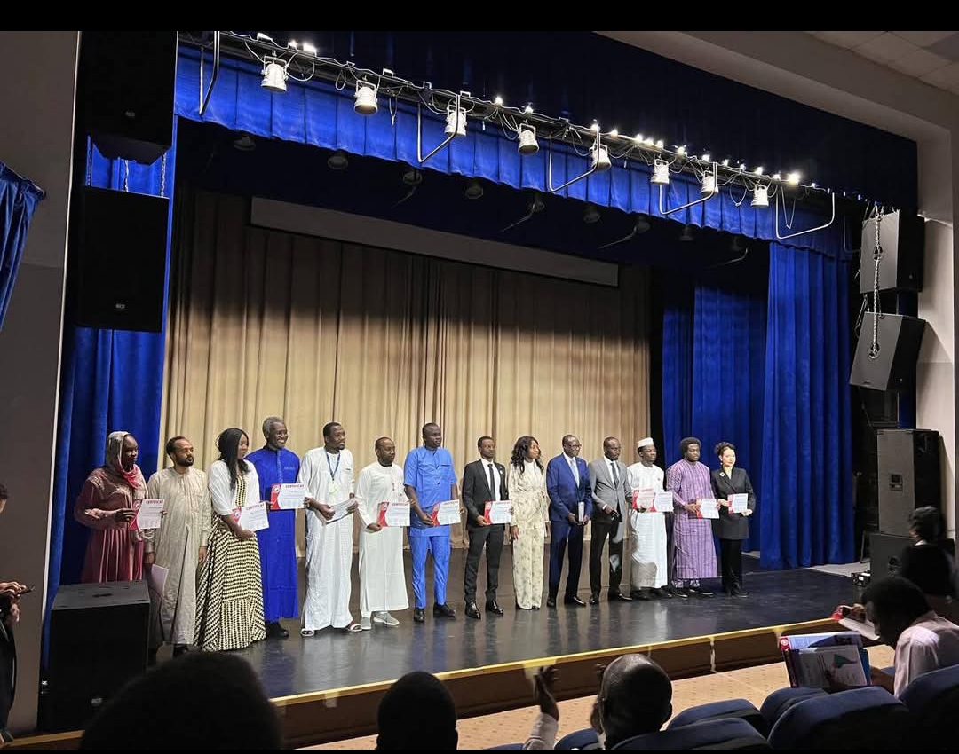 Tchad Connect honored with a certificate